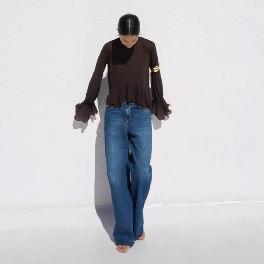 Zara top new with tags